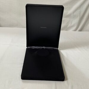 TIFFANY & CO. Extra Large Necklace Suede Presentation Case Black (#2)